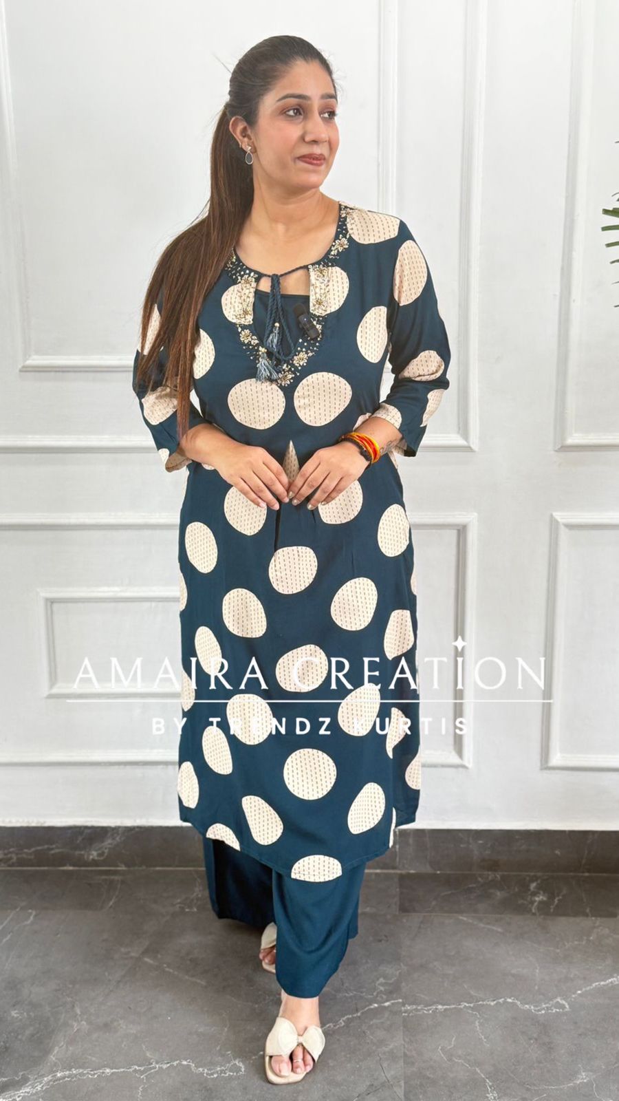 Polka Dot Three Piece Cord Set