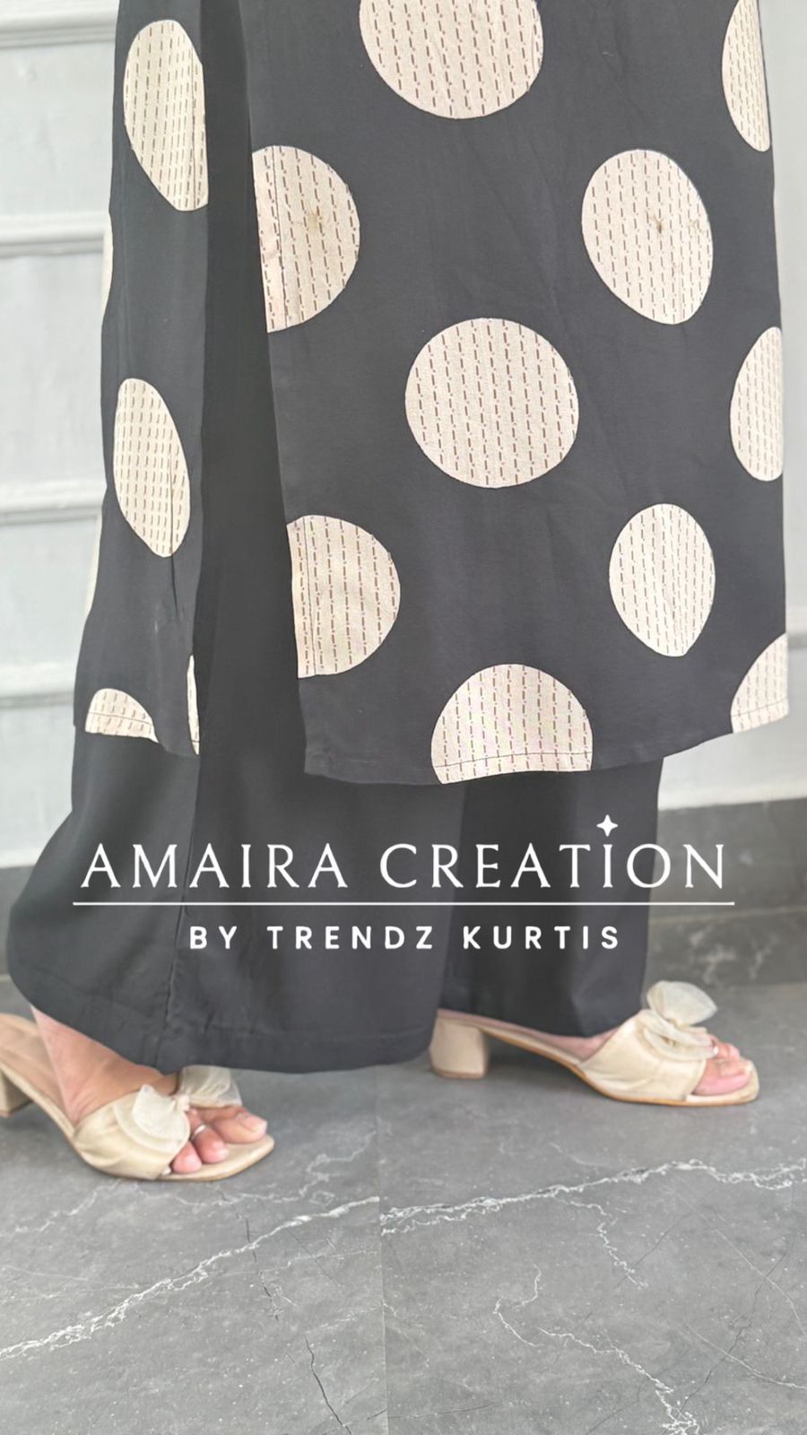 Polka Dot Three Piece Cord Set