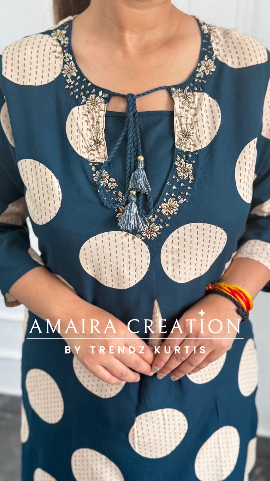 Polka Dot Three Piece Cord Set