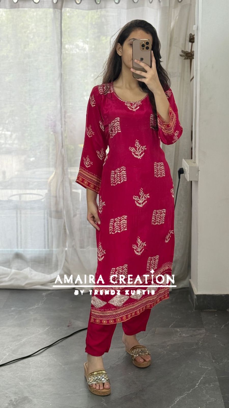 Premium Crepe Pant Set
