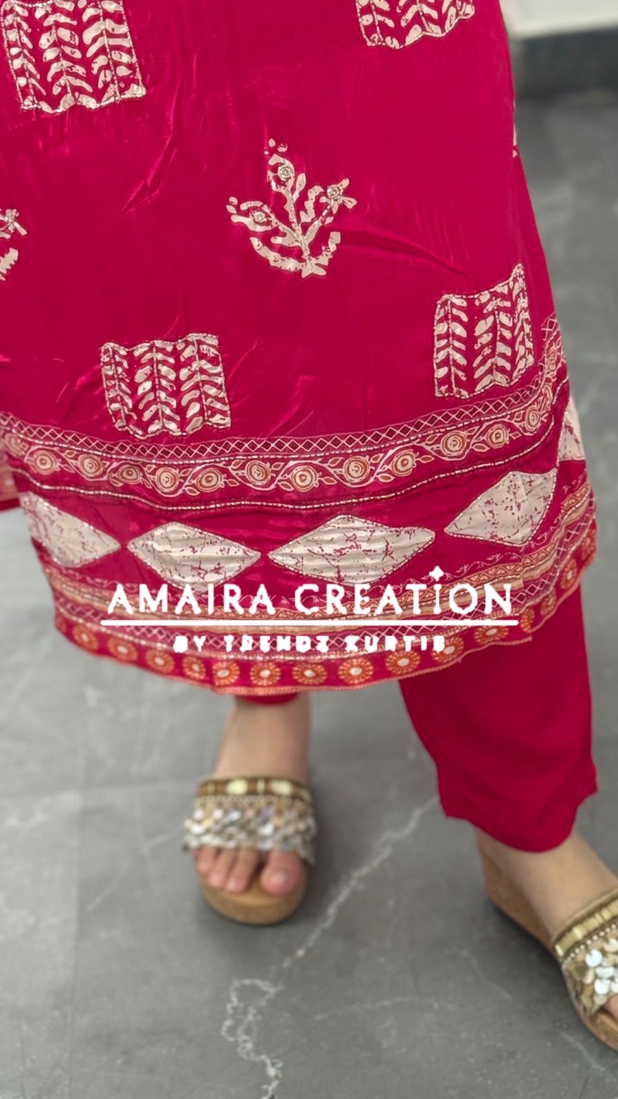 Premium Crepe Pant Set