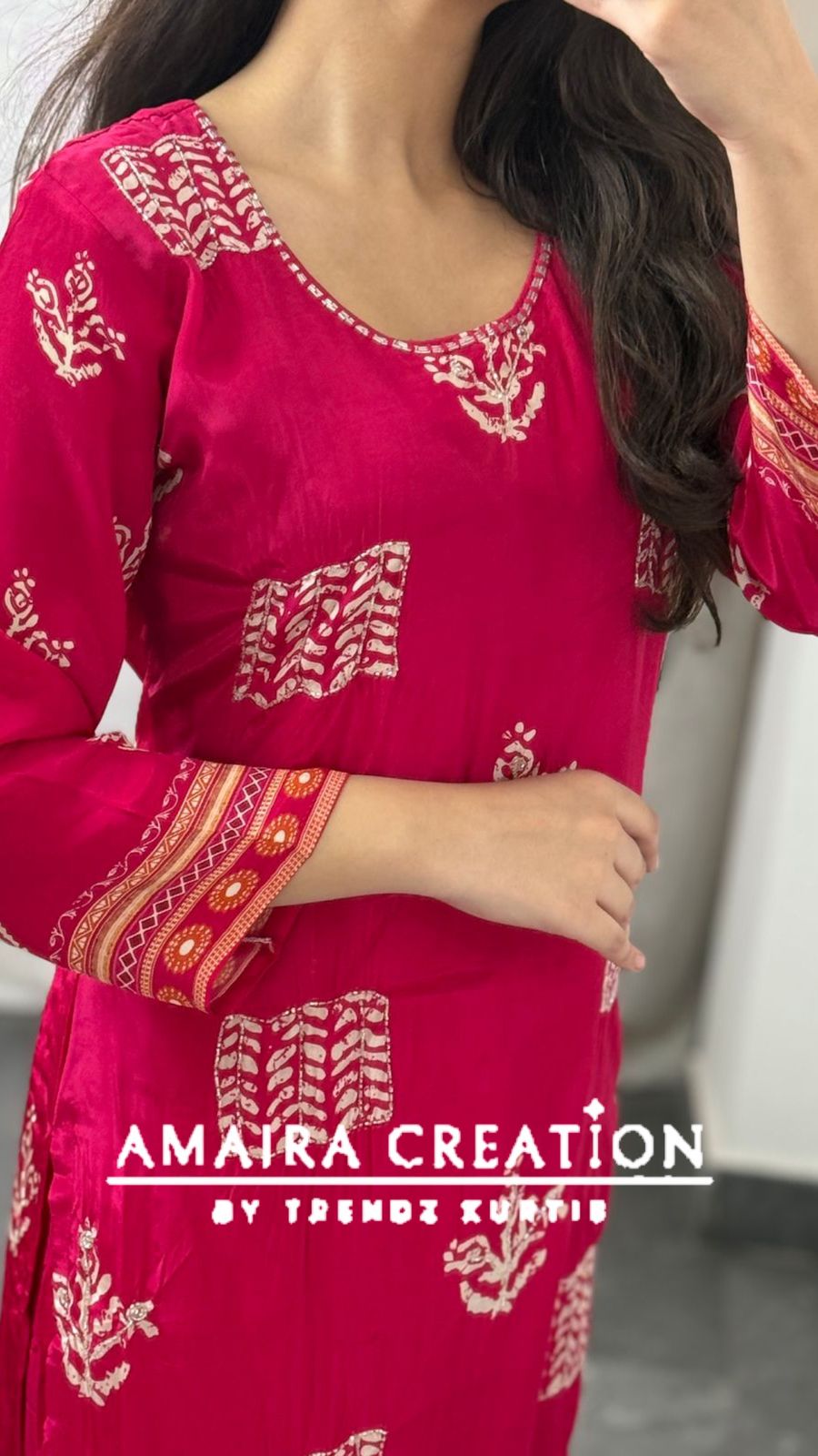 Premium Crepe Pant Set