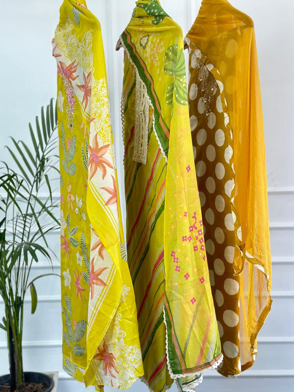 Cotton Unstitch Suit