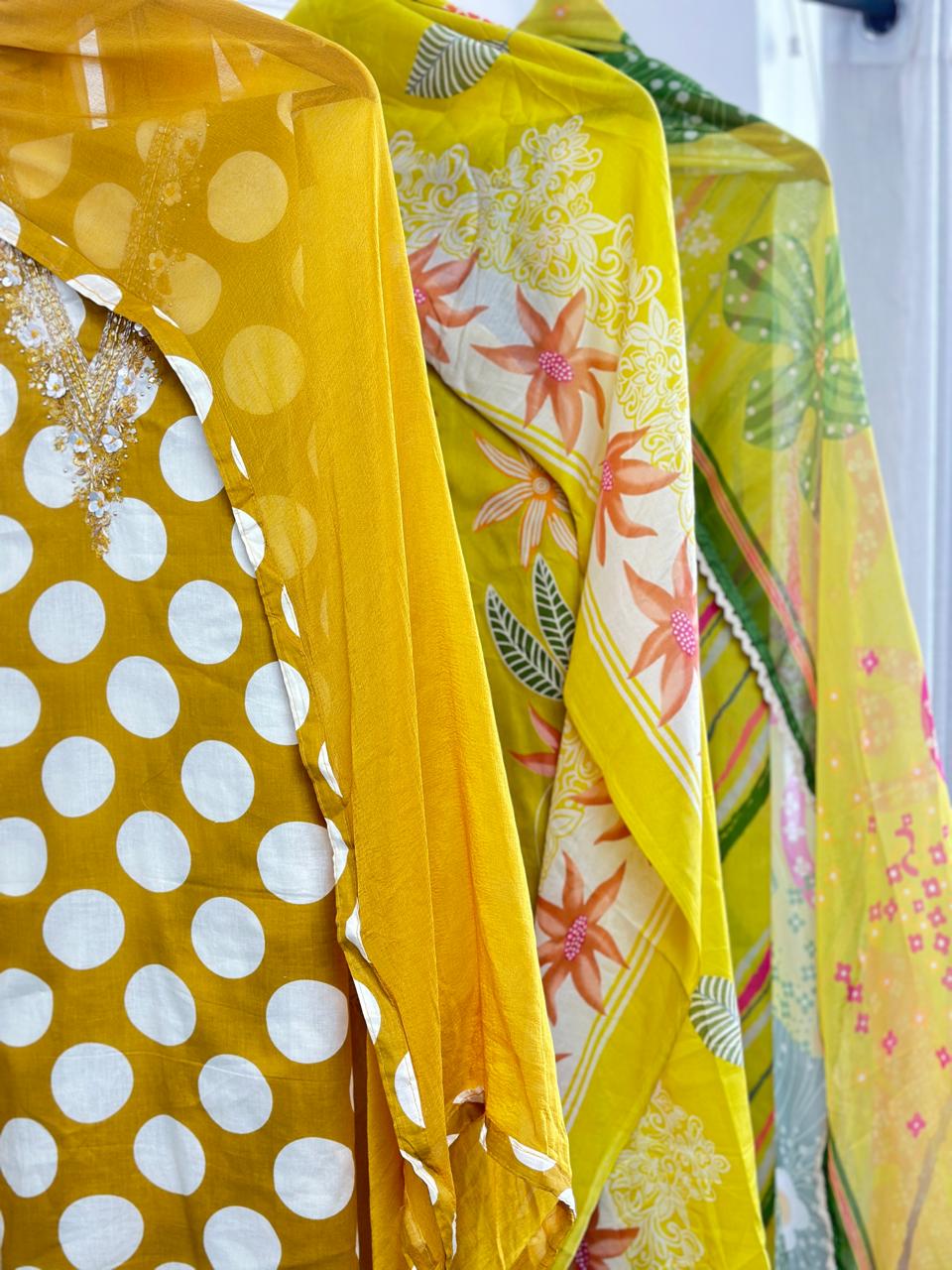 Cotton Unstitch Suit