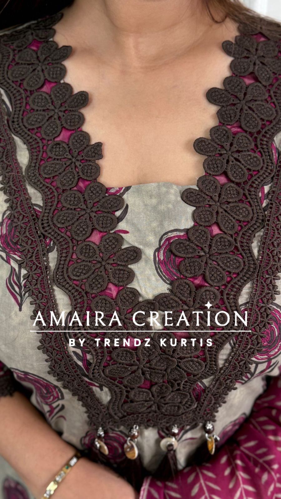 Purple Cotton Pakistani Suit