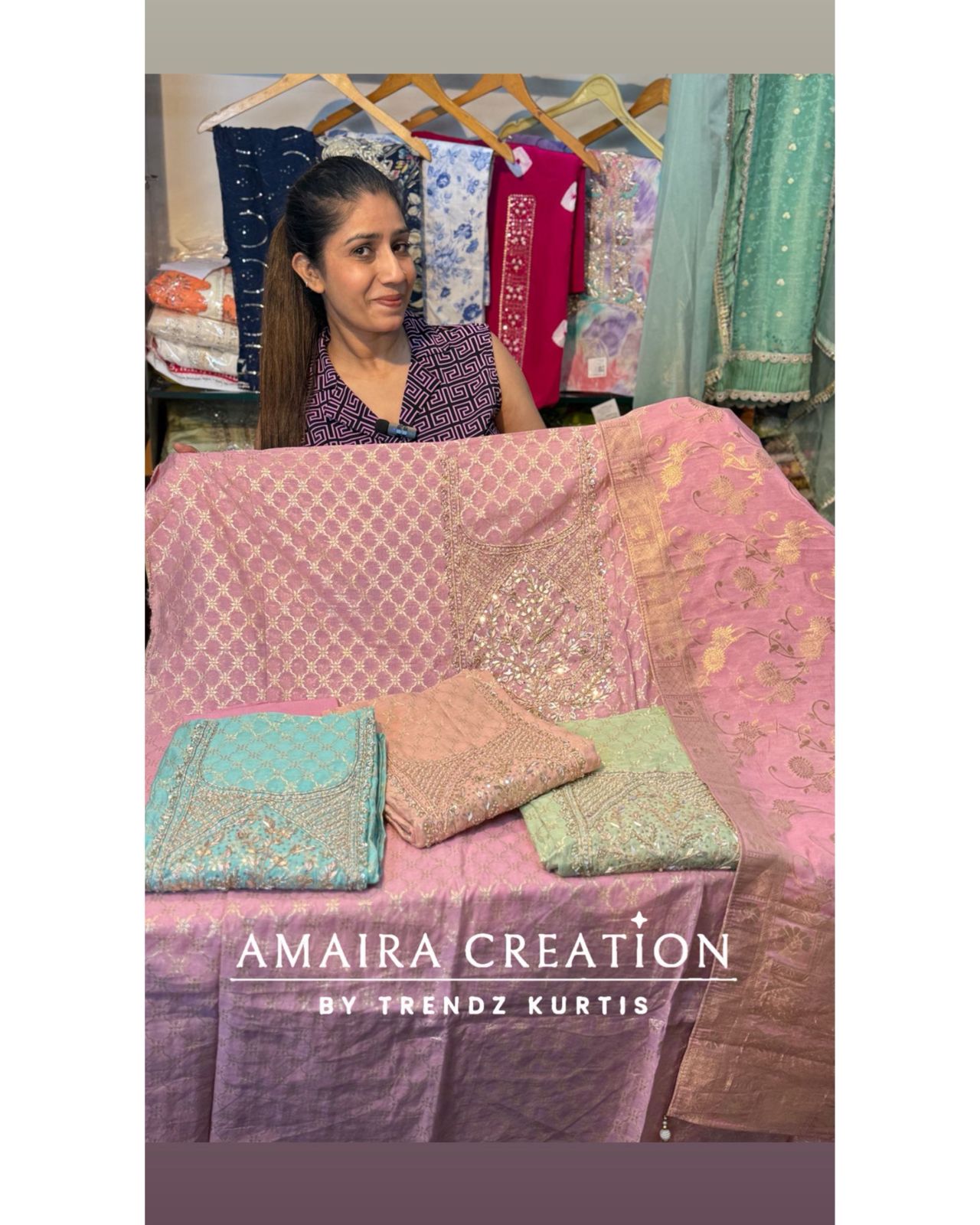 Premium Banarasi Fabric Unstitch Suit With Banarasi Dupatta