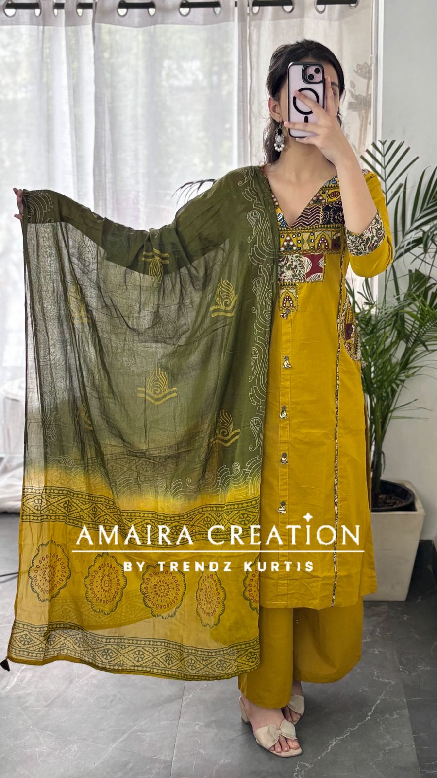 Rajasthan Style Premium Cotton Culotte Set