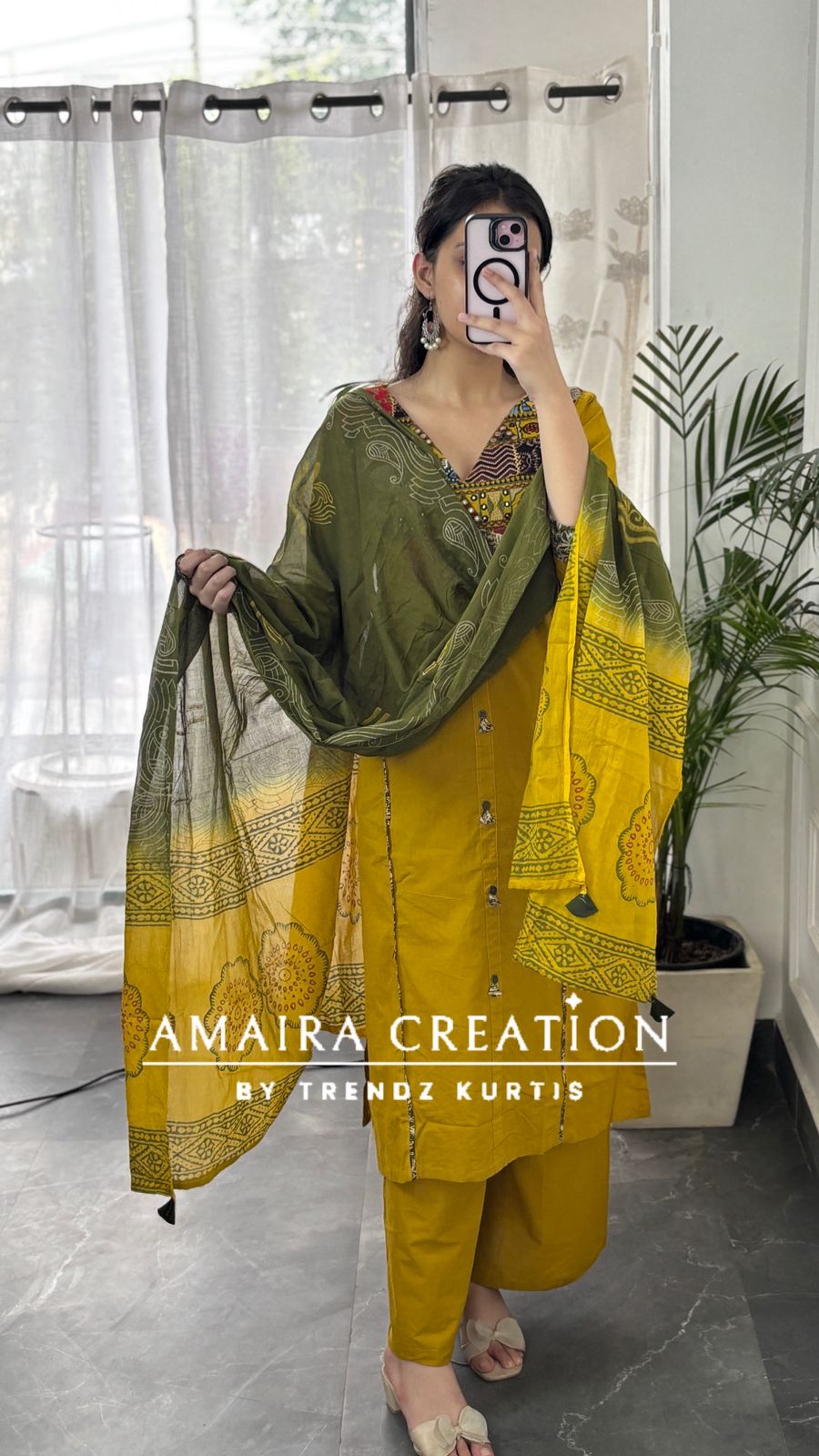 Rajasthan Style Premium Cotton Culotte Set