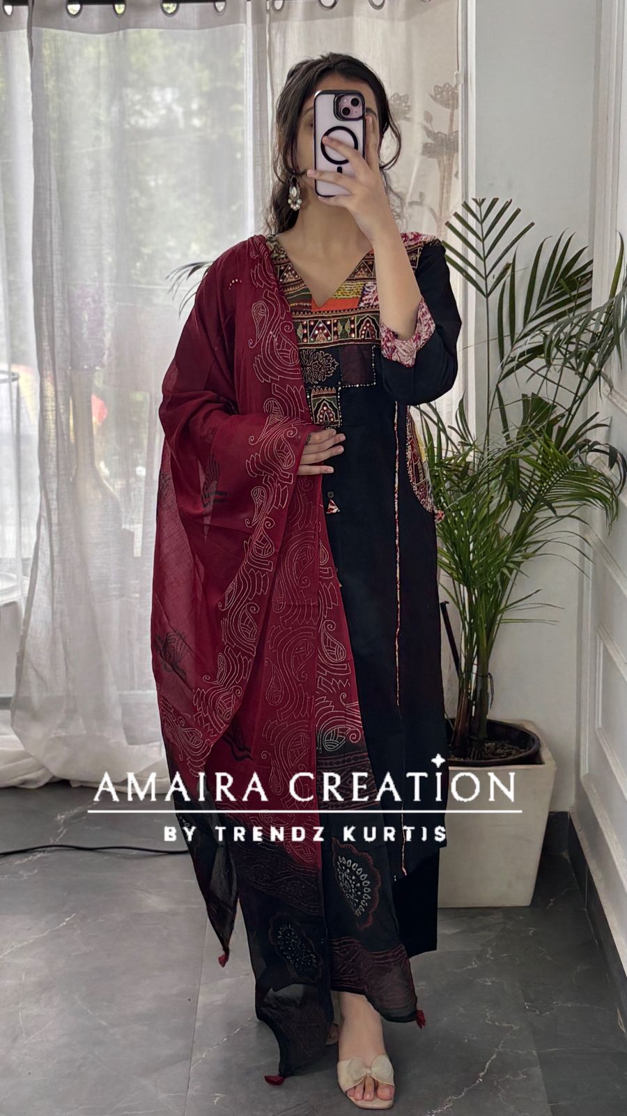 Rajasthan Style Premium Cotton Culotte Set