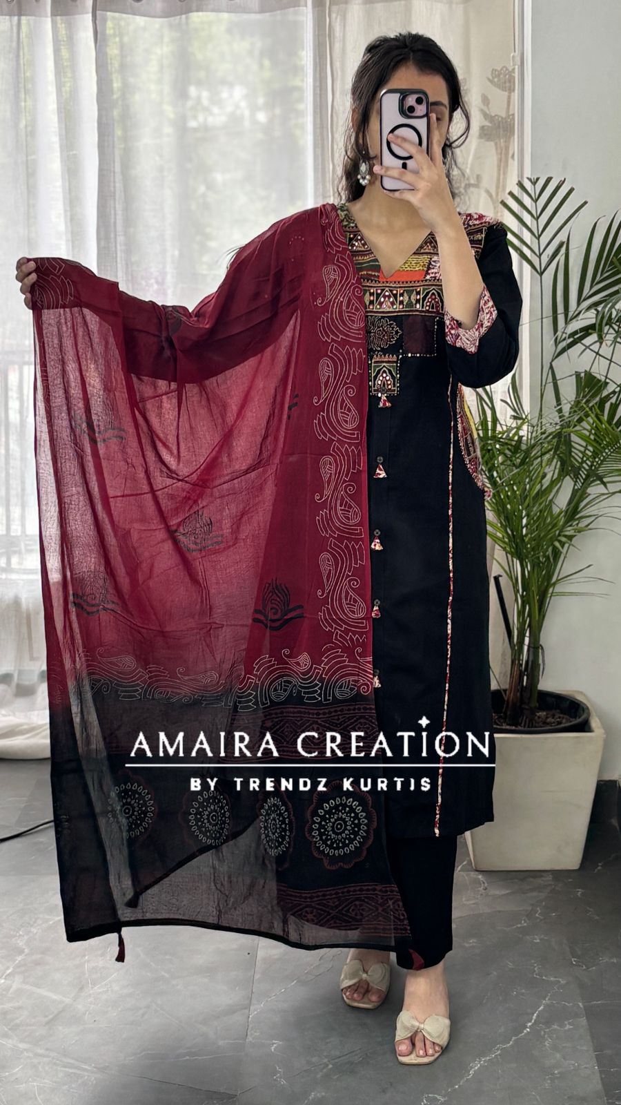 Rajasthan Style Premium Cotton Culotte Set