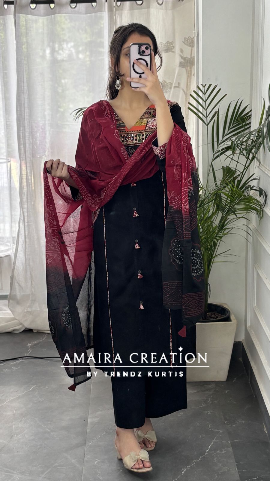 Rajasthan Style Premium Cotton Culotte Set