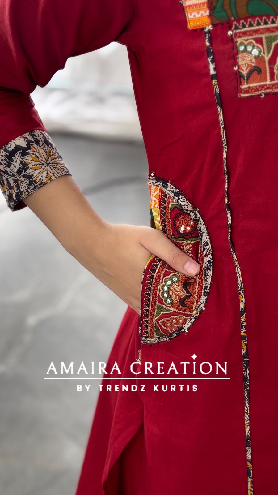 Rajasthan Style Premium Cotton Culotte Set