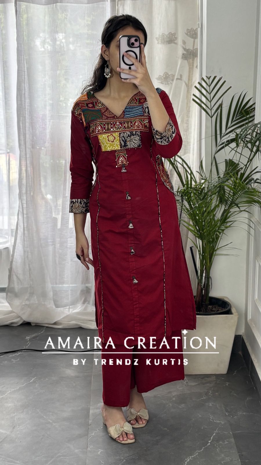Rajasthan Style Premium Cotton Culotte Set