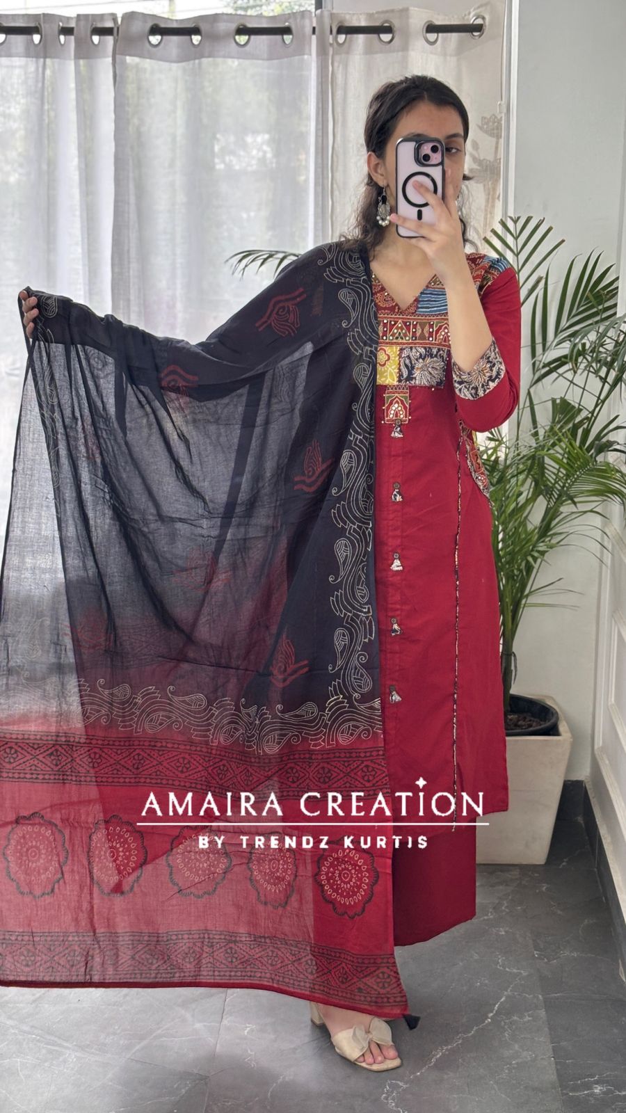 Rajasthan Style Premium Cotton Culotte Set