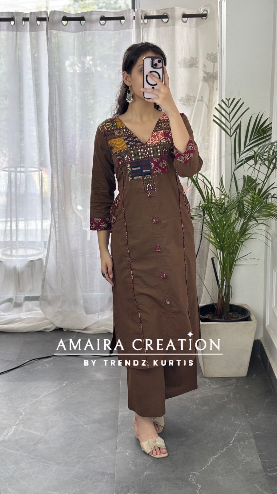 Rajasthan Style Premium Cotton Culotte Set