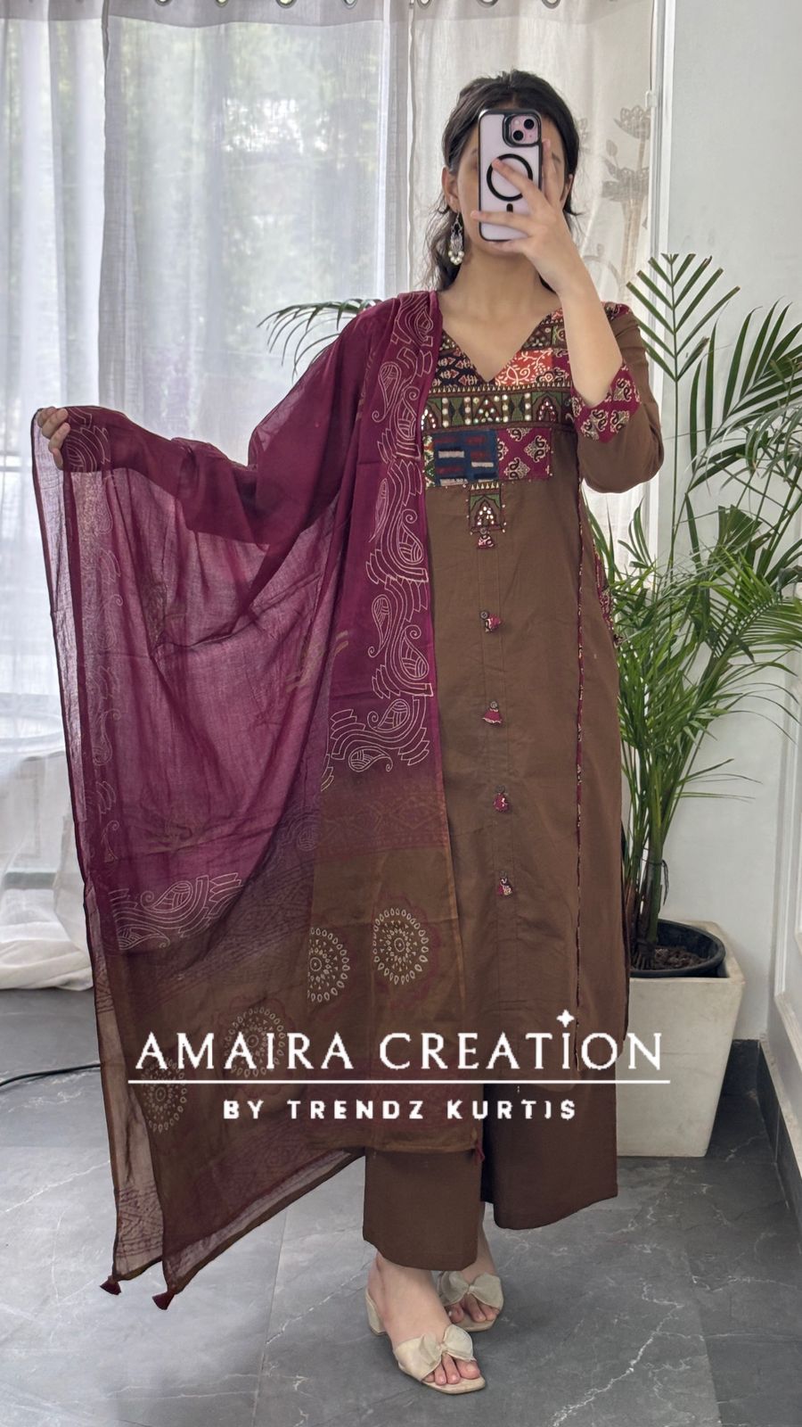 Rajasthan Style Premium Cotton Culotte Set