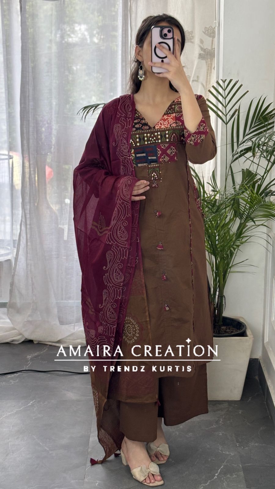 Rajasthan Style Premium Cotton Culotte Set