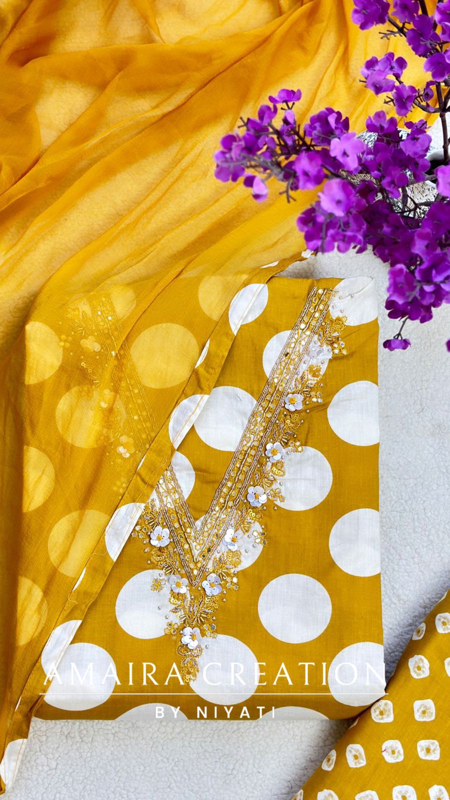 Cotton Unstitch Suit