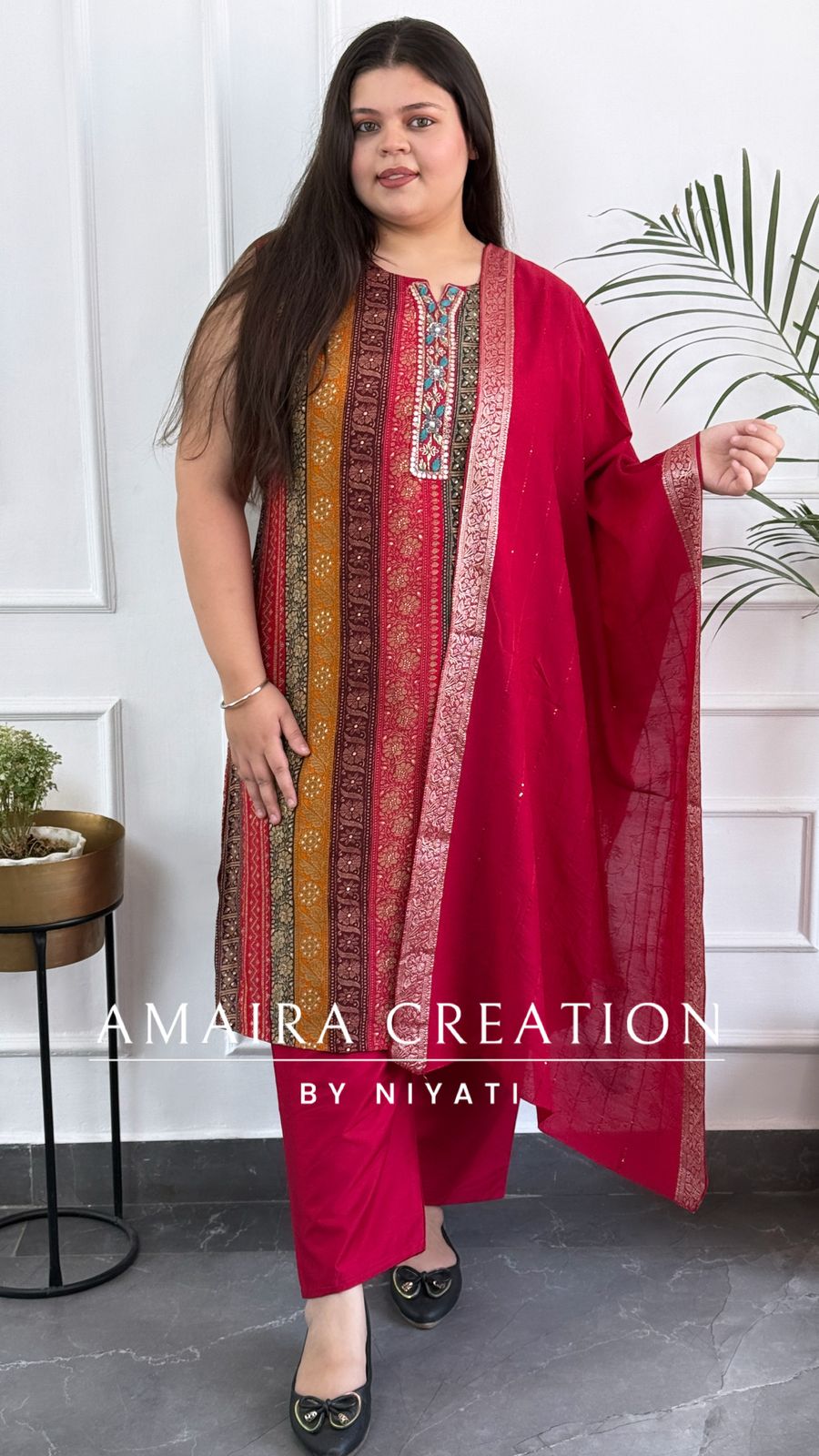 Multi Color Muslin Fabric Pant Set (Sleeves Available)