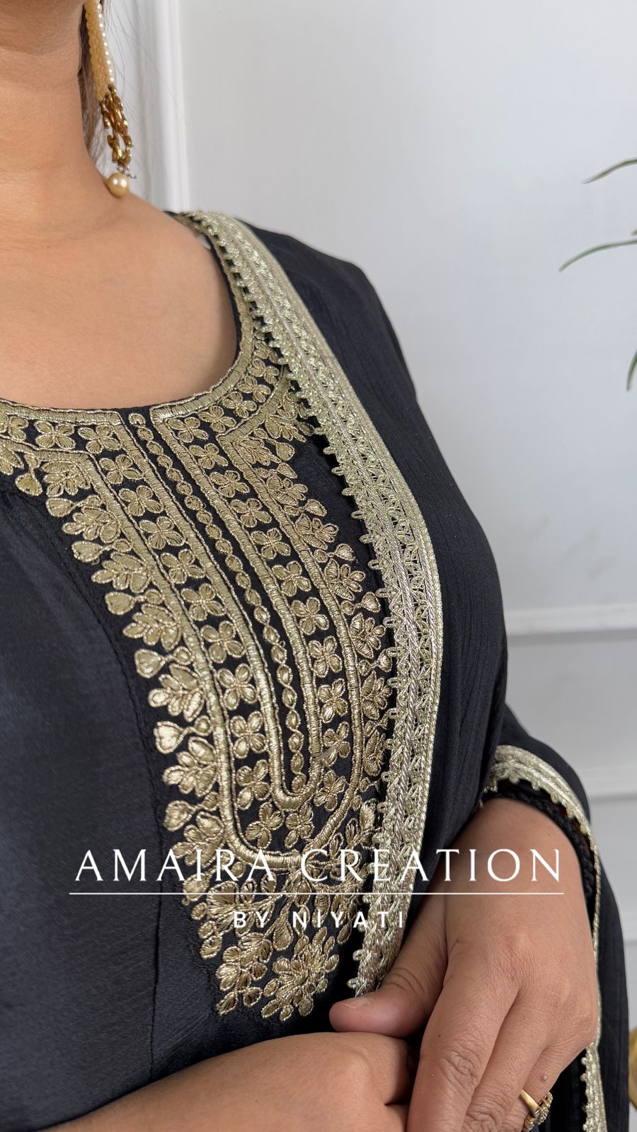 Beautiful Silk Anarkali Set