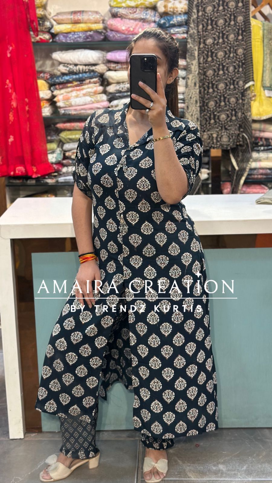 Premium Reyon Fabric Indo-Western Set
