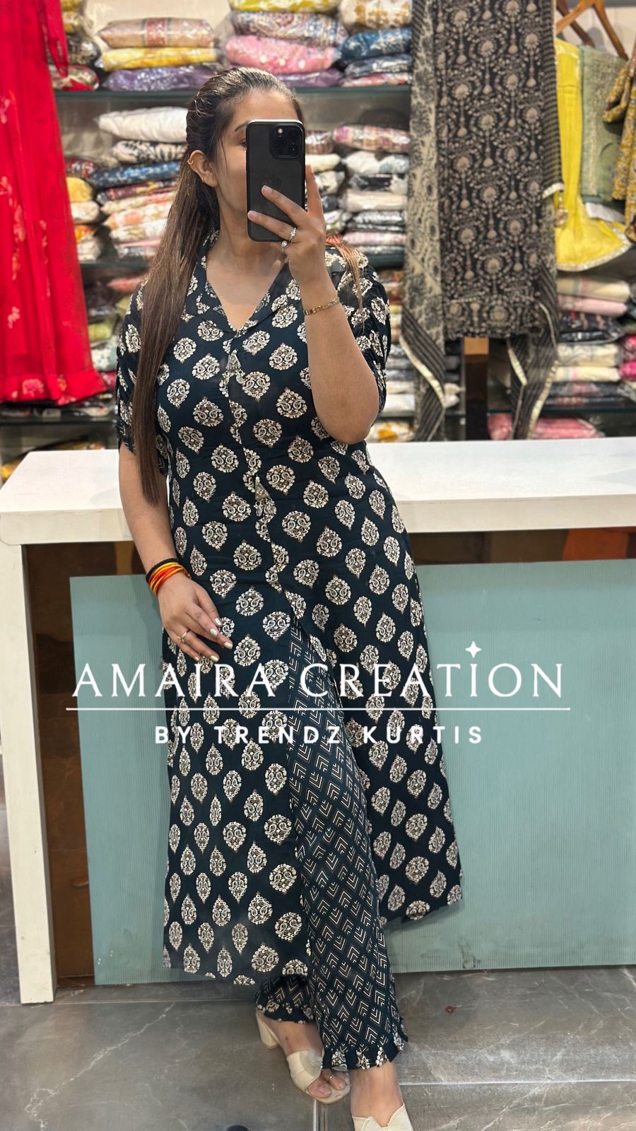 Premium Reyon Fabric Indo-Western Set