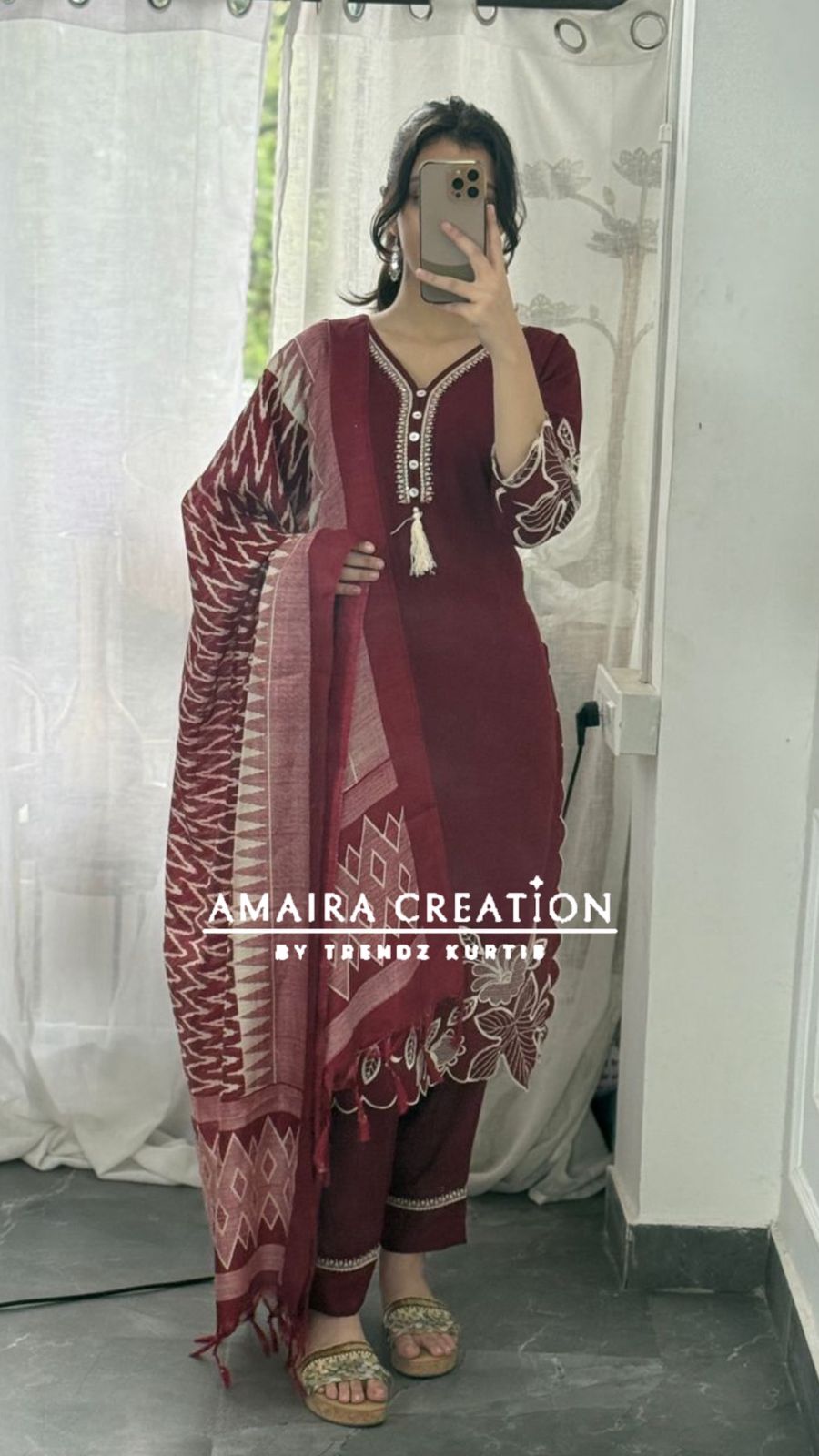 Premium Reyon Stylish Suit Set