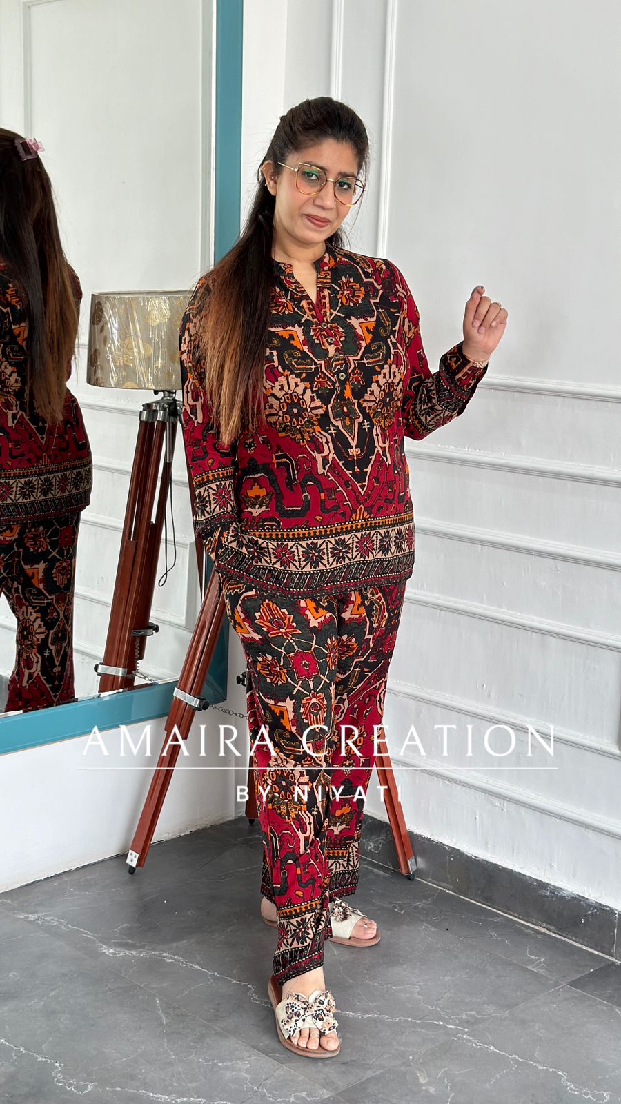 Batik Print Cord Set(Super Hit-Must Buy)