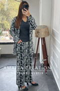 Premium Woolen Three Pc Indowestern Set