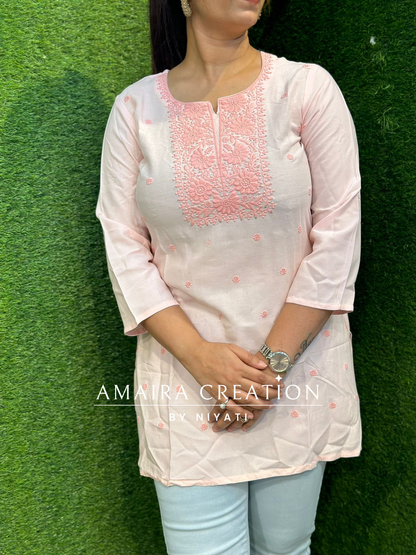 Lakhnavi Short Kurti