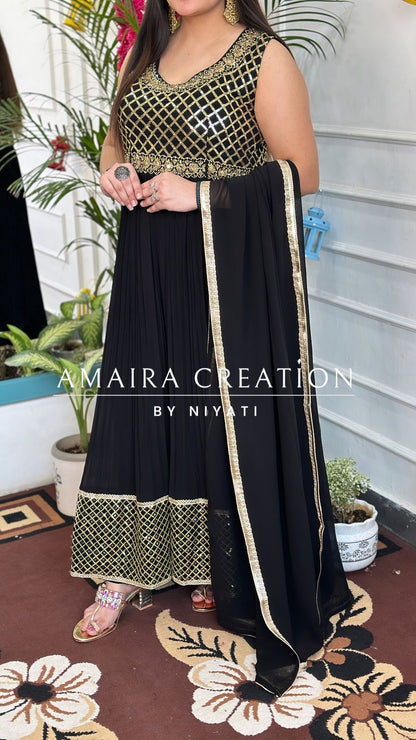 Georgette Anarkali Set