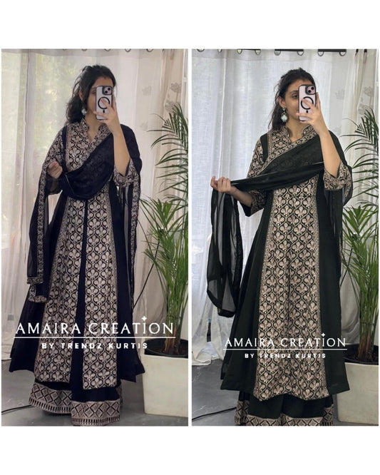 Center slit indowestern