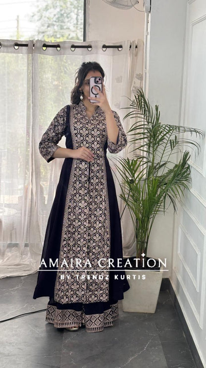 Center slit indowestern