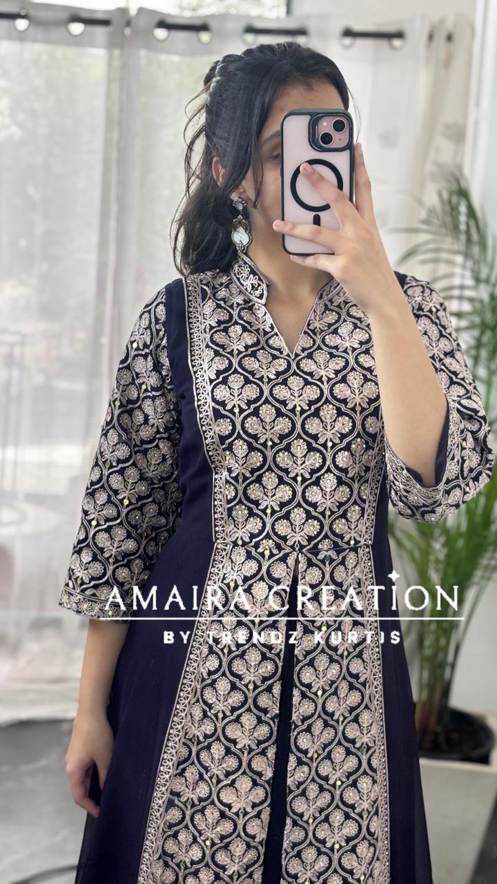 Center slit indowestern
