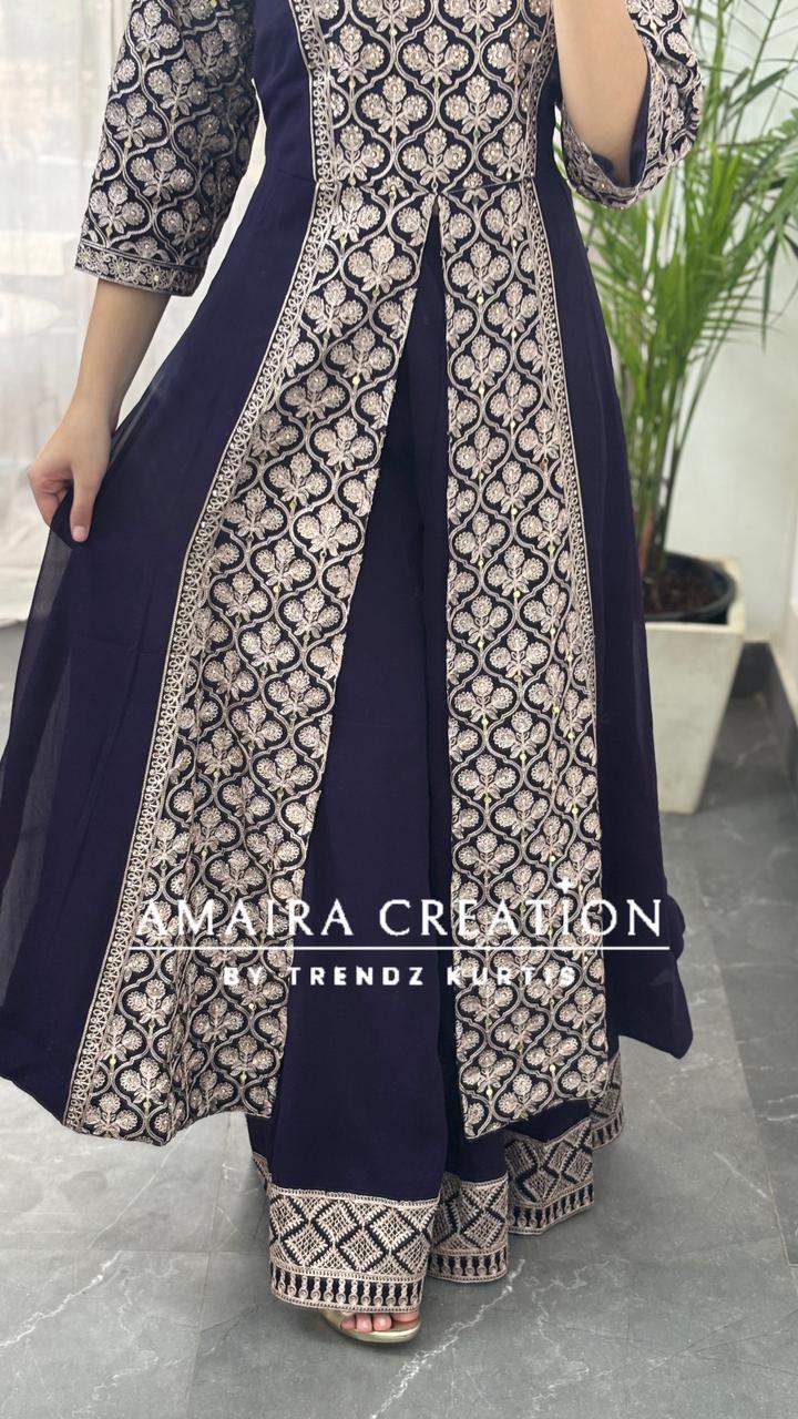 Center slit indowestern