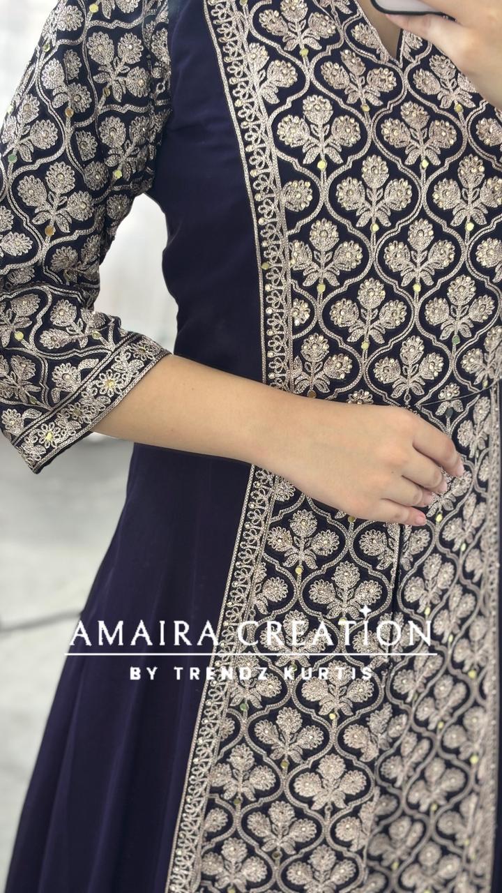 Center slit indowestern