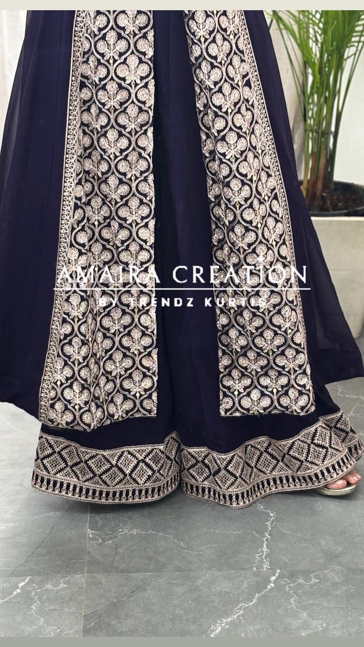 Center slit indowestern