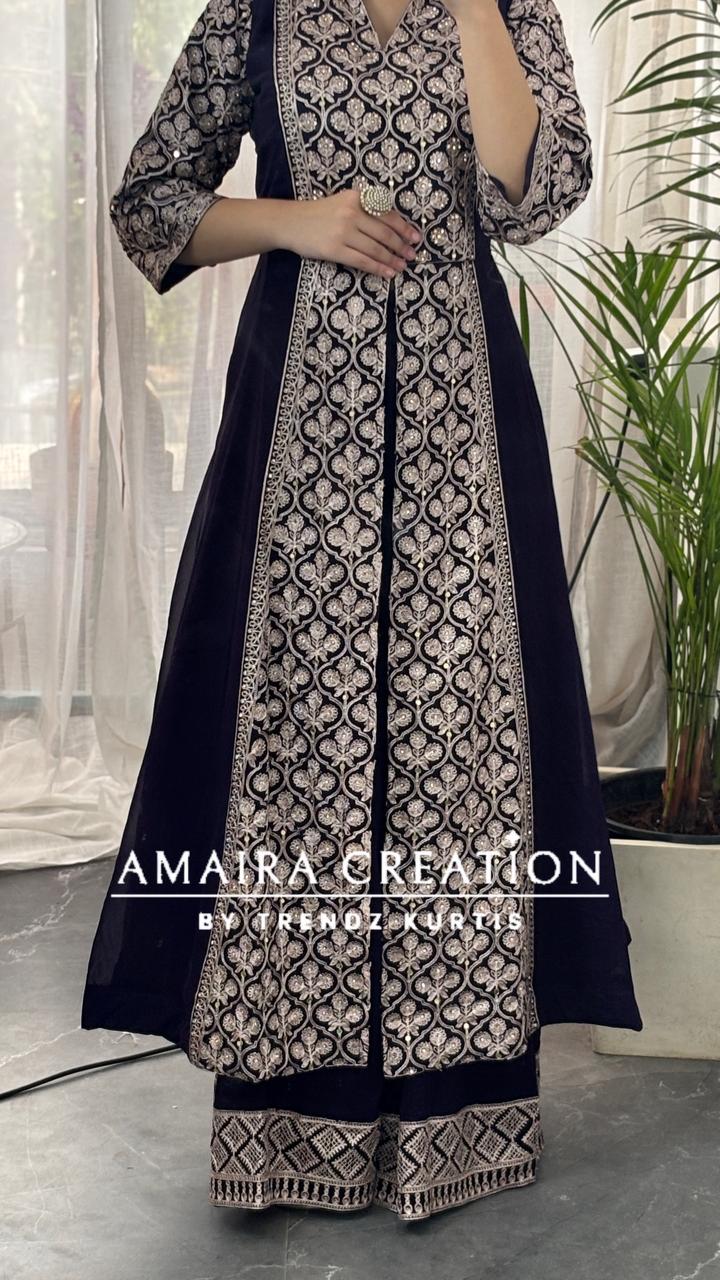 Center slit indowestern