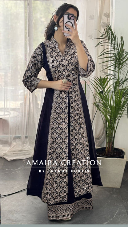 Center slit indowestern