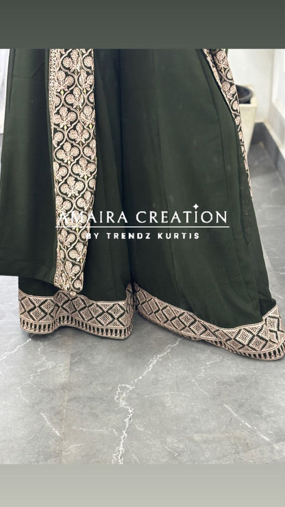 Center slit indowestern