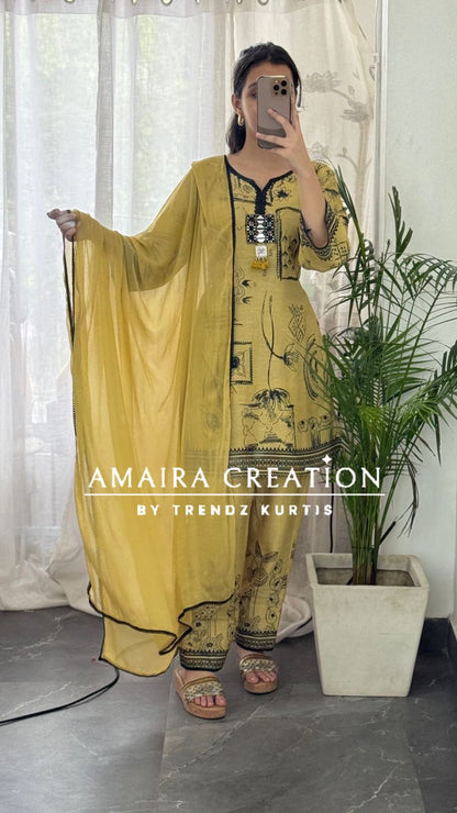 Premium Cotton Farsi Salwar Set