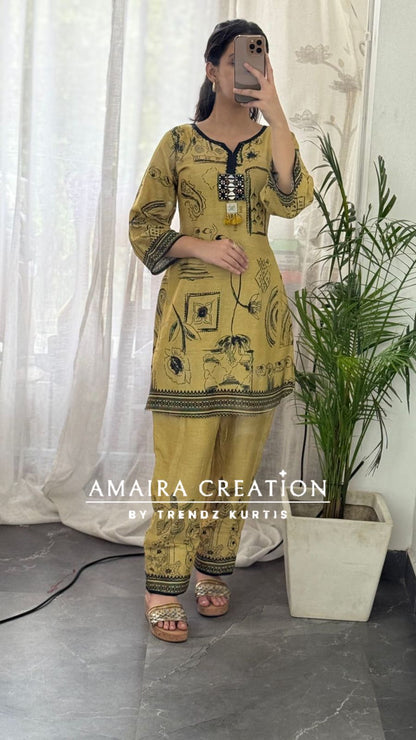 Premium Cotton Farsi Salwar Set