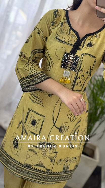 Premium Cotton Farsi Salwar Set