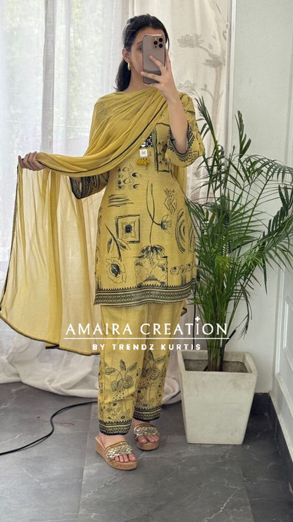 Premium Cotton Farsi Salwar Set