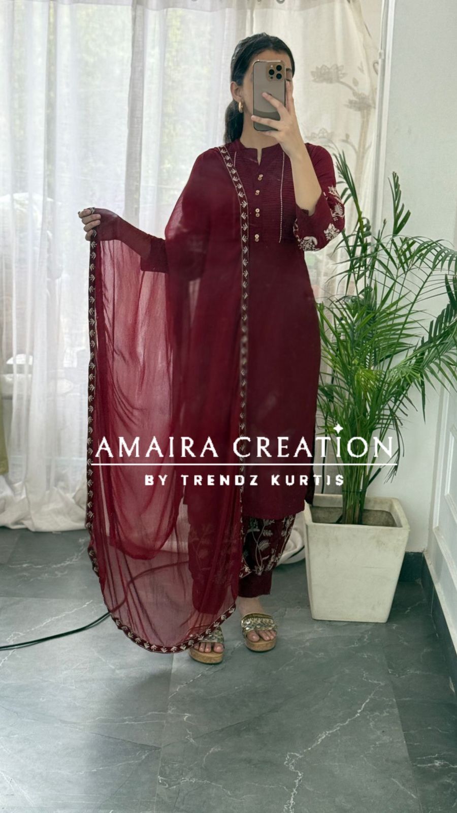 Premium Reyon Afghani Set
