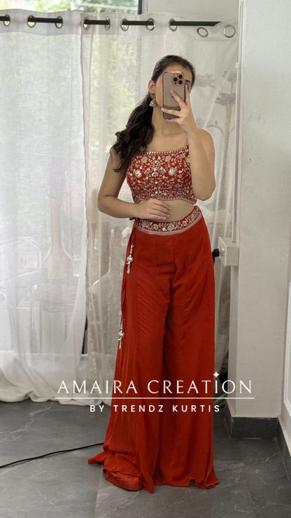 Jacket Pattern Choli Divider Set