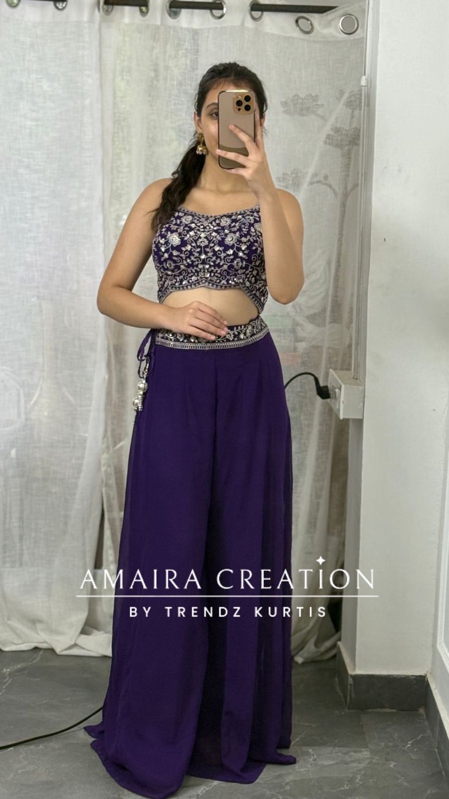 Jacket Pattern Choli Divider Set