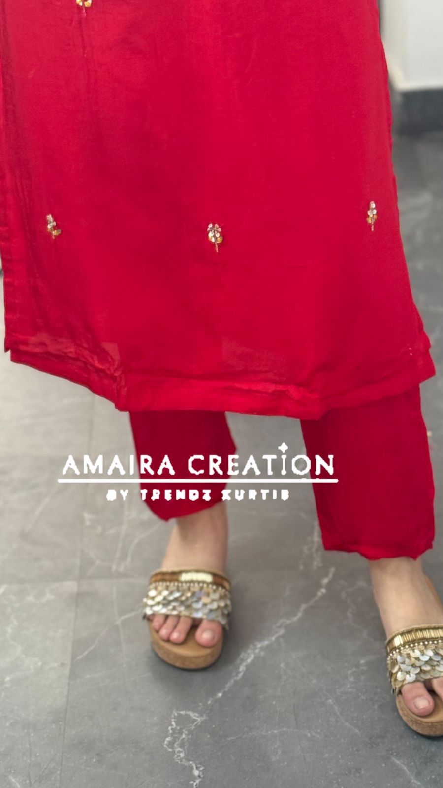 Premium Dola Silk Pant Set With Banarasi Dupatta