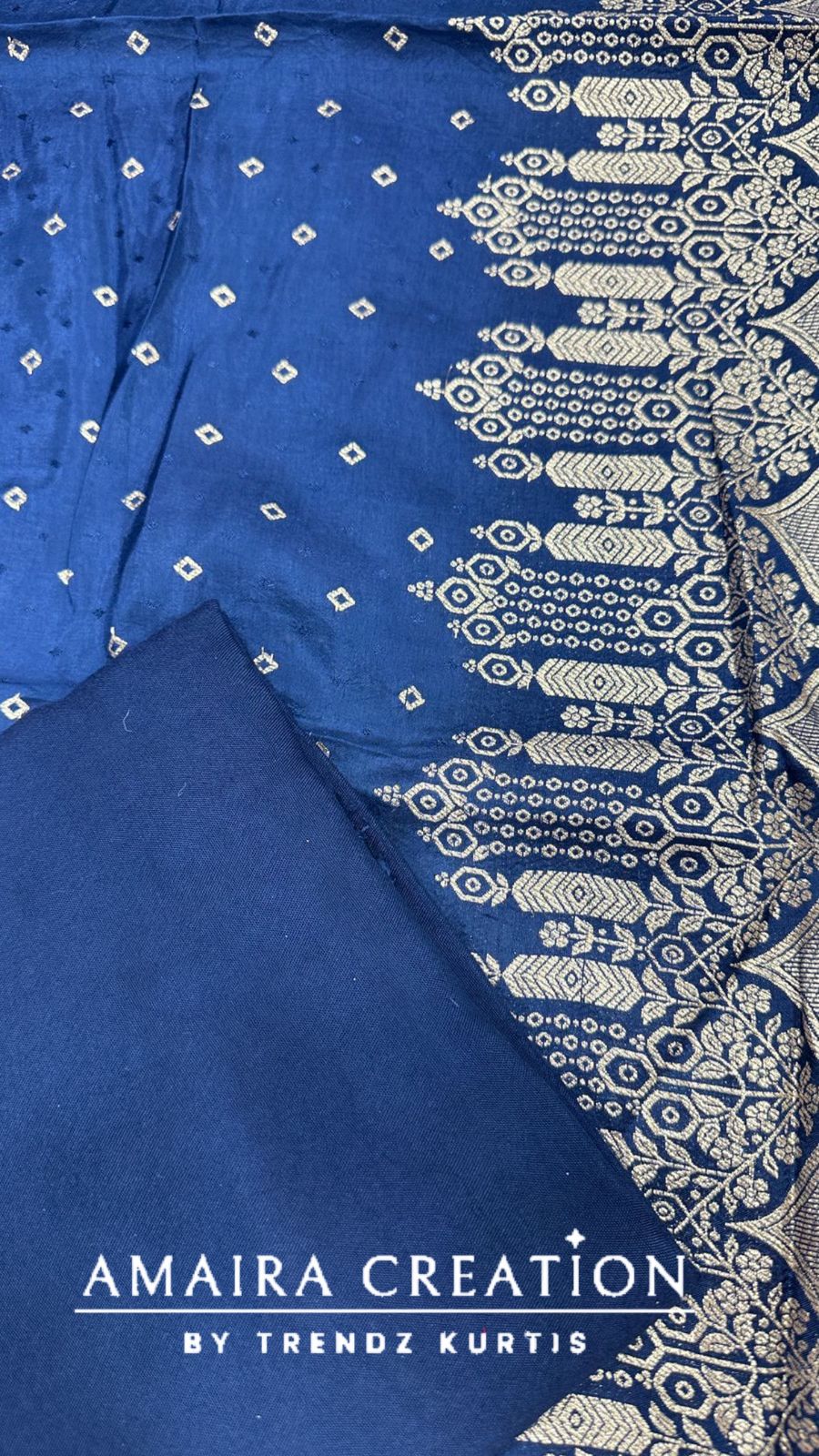 Premium Silk Banarasi Pattern Unstitched Suits