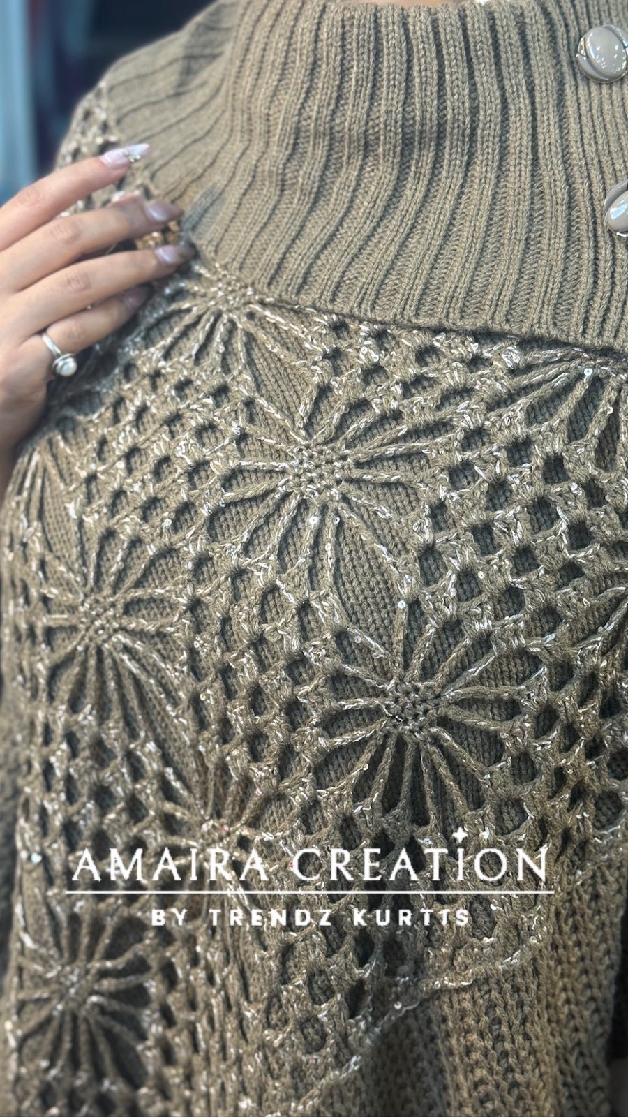 Designer Premium Woolen Free Size Croatia Pochu